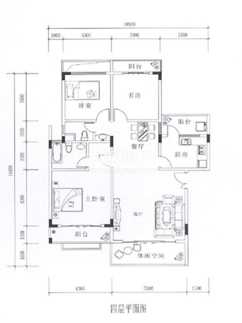 建工未来城【精装好房 交通便捷3 环境好】重庆租房-中原地产