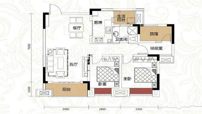 隆鑫鸿府 家电齐全 拎包入住